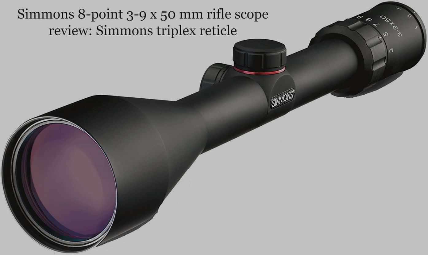 Simmons 8-point 3-9 x 50 mm