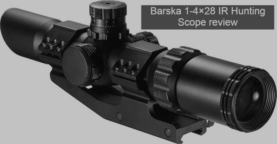 Barska 1-4x28 ir hunting scope